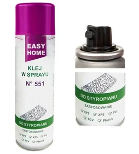 Klej do styropianu i plastiku – bez rozpuszczalników do EPS/XPS 500ml Easy Home 551 - Kleje i inne preparaty budowlane - miniaturka - grafika 1
