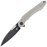 Noże - Nóż składany Bestech Wibra Bronze Titanium, Black Stonewashed M390 by Grzegorz Grabarski (BT2001E) - miniaturka - grafika 1