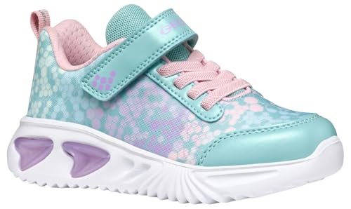 Geox J Assister Girl B Sneakersy dziewczęce, Wielobarwna, 37 EU