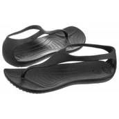 Sandały damskie - Sandały Sexi Flip Women Black 11354-060 (CR25-e) Crocs - miniaturka - grafika 1