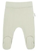 Śpiochy dla niemowląt - Niemowlęce półśpiochy bawełniane w prążek oliwkowe Nicol,r.86 - miniaturka - grafika 1