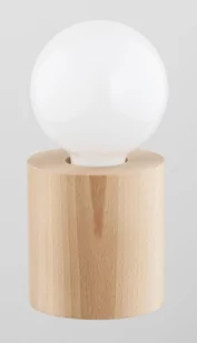 Walec lampa stołowa 1-punktowa naturalna 9437 - Lampy stojące - miniaturka - grafika 1