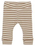 Spodenki dla niemowląt - Noppies Spodnie w kolorze oliwkowo-kremowym - miniaturka - grafika 1