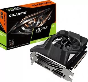 Gigabyte GeForce GTX 1650 D6 OC 4G (GV-N1656OC-4GD 2.0) - Karty graficzne - miniaturka - grafika 1