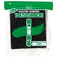 Pasztet i przetwory mięsne - Glony do sushi Yaki Nori Green, prażone 50 arkuszy (125g) - Takaokaya - miniaturka - grafika 1