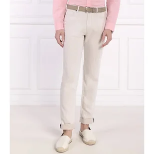 Joop! Spodnie Fortres Modern fit z dodatkiem lnu - Spodnie męskie - miniaturka - grafika 1