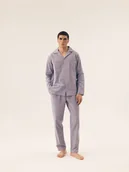 Piżamy damskie - Piżama Mic 43035-05X Niebieska - miniaturka - grafika 1