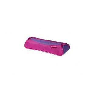 Piórnik kosmetyczka trójkątny Pink/Purple - Piórniki - miniaturka - grafika 1