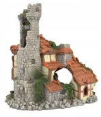Dekoracje do akwarium - AQUA NATURA Dekoracja akwarystyczna ruiny twierdzy z domostwem - miniaturka - grafika 1