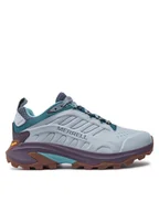 Buty trekkingowe damskie - Merrell Trekkingi Moab Speed 2 Ltr Wp J038228 Niebieski - miniaturka - grafika 1