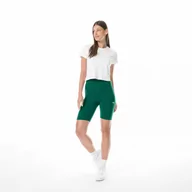 Spodnie sportowe damskie - Damskie kolarki basic Fila Buckautal - zielone - FILA - miniaturka - grafika 1