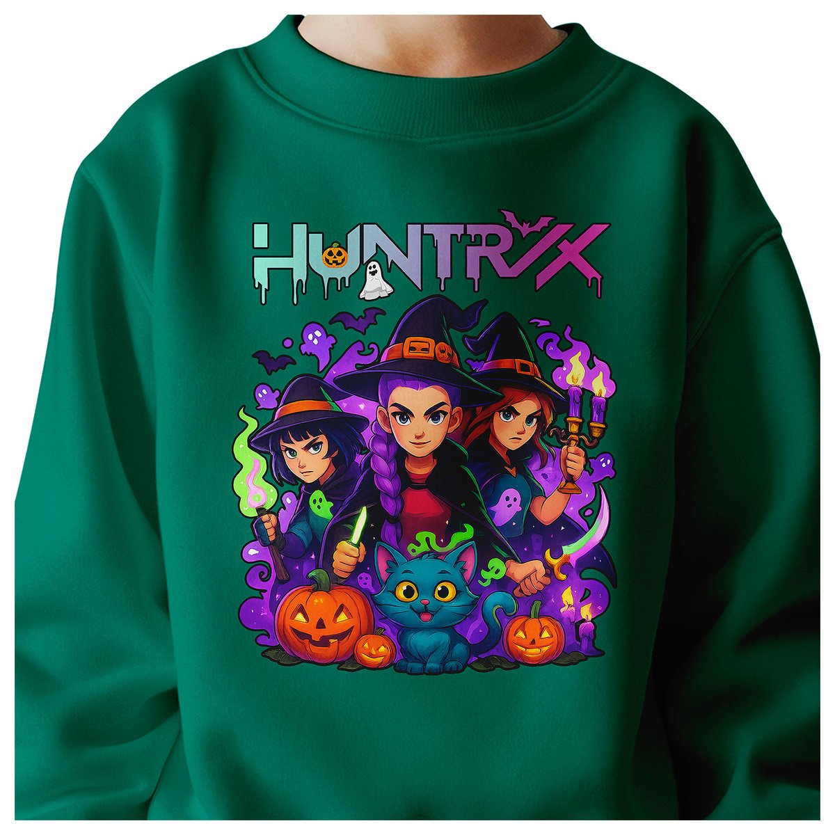 BLUZA DZIECIĘCA HUNTRIX HALLOWEEN 110-116 BAWEŁNIANA JAKOŚĆ