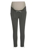 Spodnie damskie - Damskie spodnie ciążowe szare Bellybutton Maternity, r.48 - miniaturka - grafika 1