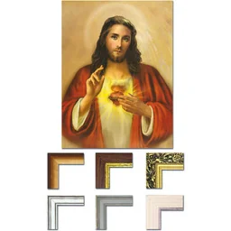 Obraz Najświętsze Serce Jezusa Chrystusa - Ikony i obrazy sakralne - miniaturka - grafika 1