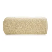 Ręczniki - Euro Firany Ręcznik Kąpielowy Gładki1 (37) 70 x 140 Beżowy 1217984 - miniaturka - grafika 1