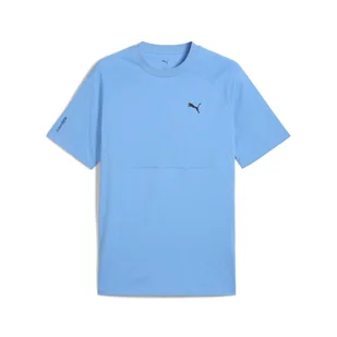 Męska koszulka PUMATECH PUMA Team Light Blue - Koszulki sportowe męskie - miniaturka - grafika 1