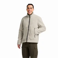 Kurtki męskie - Męska bluza polarowa Jack Wolfskin STONE LITE JKT M pale sand - M - miniaturka - grafika 1