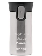 Kubki termiczne - Kubek termiczny z grawerem Contigo Pinnacle 300ml - Stainless Steel - miniaturka - grafika 1