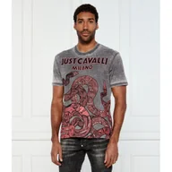 Koszulki męskie - Just Cavalli T-shirt Regular Fit - miniaturka - grafika 1