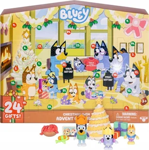 Kalendarz adwentowy z figurkami Moose Bluey 3+ - Figurki dla dzieci - miniaturka - grafika 1