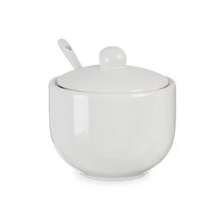 Porcelanowa Cukiernica Z Łyżeczką - Cukiernice - miniaturka - grafika 1