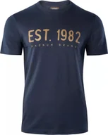 Koszulki męskie - Męska koszulka z krótkim rękawem Magnum MAGNUM ELLIB 29739-DRESS BLUES dress blues rozmiar XL - miniaturka - grafika 1