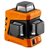 Poziomice, łaty, miary - NEO Laser płaszczyznowy 15 m 3D czerwony 360° w trzech płaszczyznach z etui i uchwytem magnetycznym - miniaturka - grafika 1