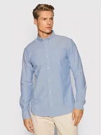 Koszule męskie - Jack&Jones Koszula Rblubrook Oxford 12192150 Niebieski Slim Fit - miniaturka - grafika 1