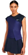 Koszulki i topy damskie - Damski T-Shirt Tenisowy Nike Court Dri-Fit Advanced DJ6567451 XL - miniaturka - grafika 1