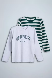 Bluzki dla chłopców - Dzianinowe bluzki San Francisco i w paski - unisex - Limited Edition - grafika 1