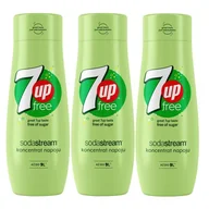 Saturatory - ZESTAW - Syrop SodaStream 7up Free 3x440 ml - miniaturka - grafika 1