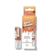 Balsamy do ust - 4organic Naturalny Nawilżający Balsam do Ust Coco Cookie - miniaturka - grafika 1