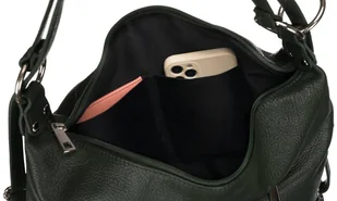 Pojemna shopperka damska ze skóry naturalnej — Rovicky - Torebki damskie - miniaturka - grafika 4