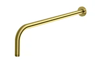 Deszczownice - Kohlman Ramię ścienne okrągłe do deszczownicy 40 cm Experience Gold WNEGD - miniaturka - grafika 1