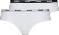 Bielizna sportowa damska - Puma Puma Brazilian Briefs 2 Pack 603051001-300 białe XS - miniaturka - grafika 1