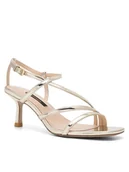 Sandały damskie - Gino Rossi Sandały V908-57-2 Złoty - miniaturka - grafika 1