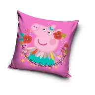 Pościel dla dzieci - Carbotex Poszewka dziecięca ŚWINKA PEPPA 40x40cm PP211009-POSZ - miniaturka - grafika 1