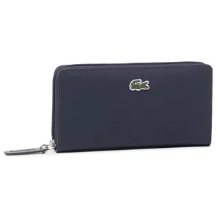 Portfele - Lacoste Duży Portfel Damski L Zip Wallet NF2900PO Eclipse 141 - grafika 1