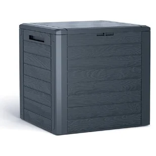 Skrzynia Ogrodowa - Domowa Woodebox 140L Antracyt - Skrzynie ogrodowe - miniaturka - grafika 1