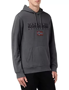 Napapijri Męska bluza B-ayas H, Vulcan, M - Bluzy męskie - miniaturka - grafika 1