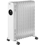 Ogrzewanie przenośne - Grzejnik olejowy Concept RO3411 Biały - miniaturka - grafika 1