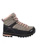Buty trekkingowe damskie - CMP Skórzane botki trekkingowe "Moon" w kolorze szarym - miniaturka - grafika 1