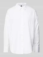 Koszule damskie - Bluza koszulowa o kroju oversized z mieszanki bawełny model ‘FANNI’ - miniaturka - grafika 1