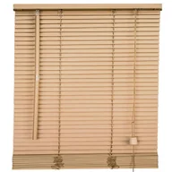 Żaluzje - Żaluzja drewniana Nordic 60 x 150 cm brązowa 27 mm - miniaturka - grafika 1
