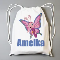 Plecaki worki - Motyl - worek do przedszkola - miniaturka - grafika 1