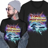 Koszulki męskie - Koszulka Back To The Future Powrót do Przeszłości Wehikuł Czasu DeLorean - miniaturka - grafika 1
