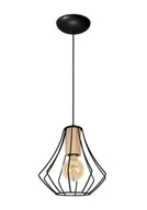 Lampy sufitowe - Milagro Will lampa wisząca 1-punktowa czarna MLP 4188 MLP 4188 - miniaturka - grafika 1