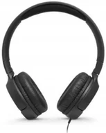 Słuchawki - Jbl Tune 500 czarne Słuchawki przewodowe nauszne - miniaturka - grafika 1