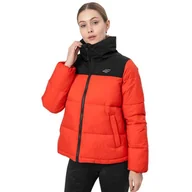 Kurtki damskie - Kurtka Damska 4F Czerwona H4Z22 Kudp014 62S-M - miniaturka - grafika 1