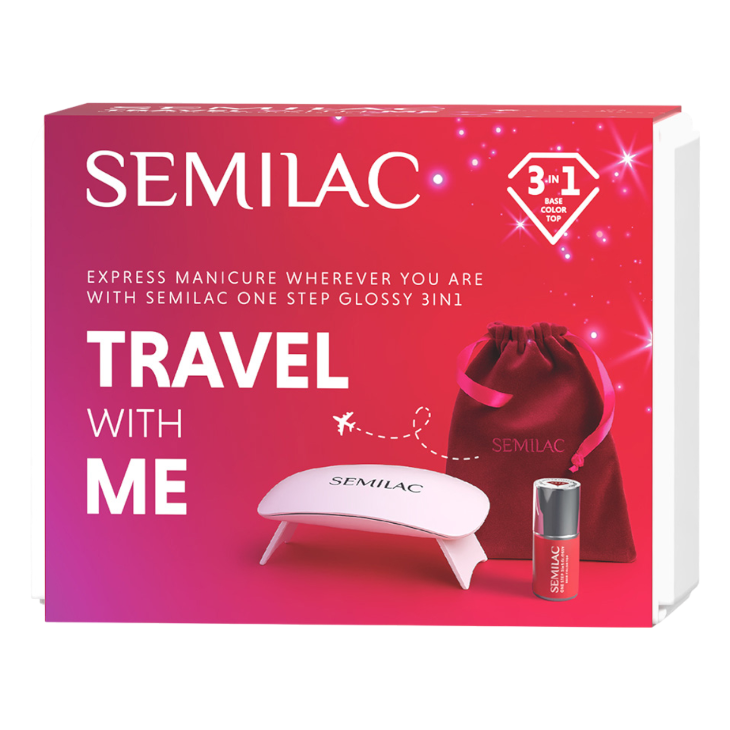 Semilac Travel With Me Set